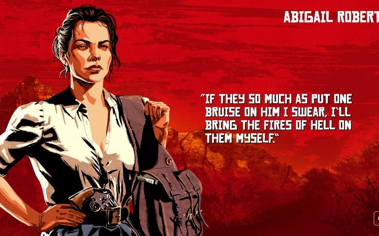 Red Dead Redemption 2 Art Theme screenshot #1