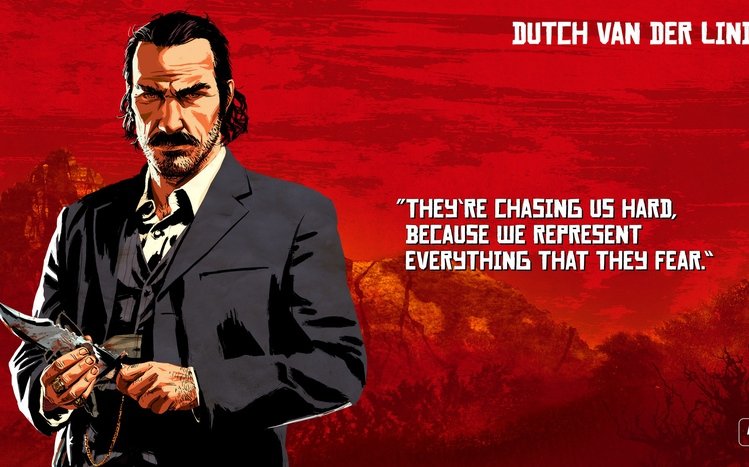 Red Dead Redemption 2 Art Theme screenshot #5