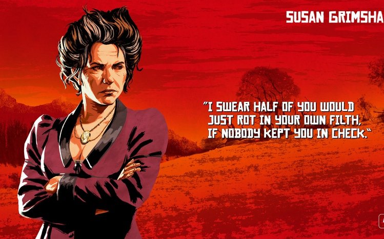 Red Dead Redemption 2 Art Theme screenshot #24