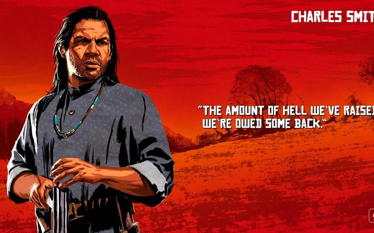 Red Dead Redemption 2 Art Theme screenshot #4