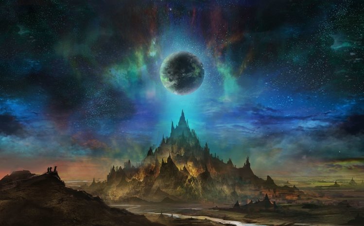 Dark Fantasy Landscape Theme screenshot #14