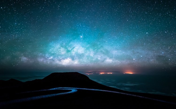 Starry Night Sky Theme screenshot #12