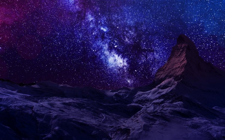 Starry Night Sky Theme screenshot #11