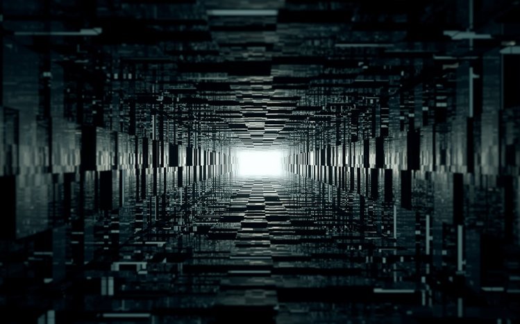 Dark Abstract Theme screenshot #17