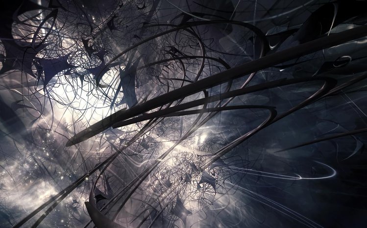 Dark Abstract Theme screenshot #12