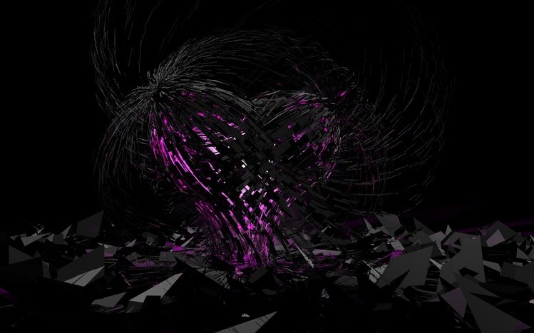 Dark Abstract Theme screenshot #4