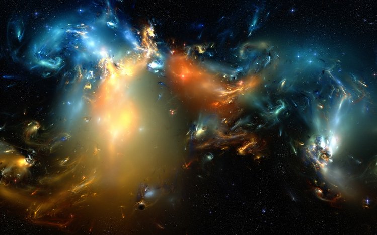 Dark Space Theme screenshot #2