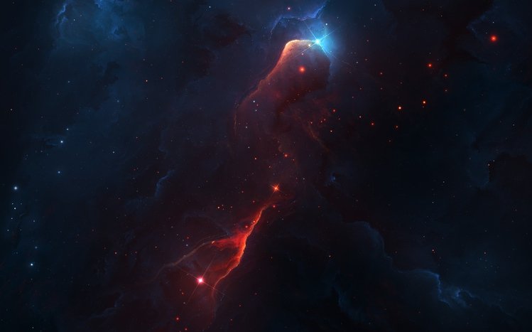Dark Space Theme screenshot #6
