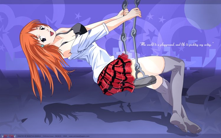 Orihime Inoue Theme screenshot #1