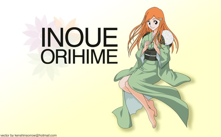 Orihime Inoue Theme screenshot #2