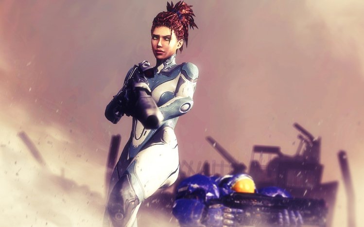 Sarah Kerrigan Theme screenshot #12
