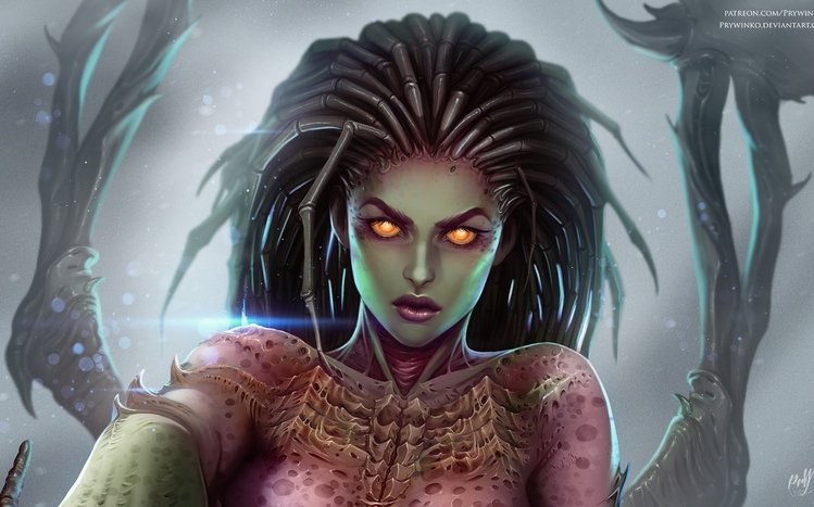 Sarah Kerrigan Theme screenshot #14
