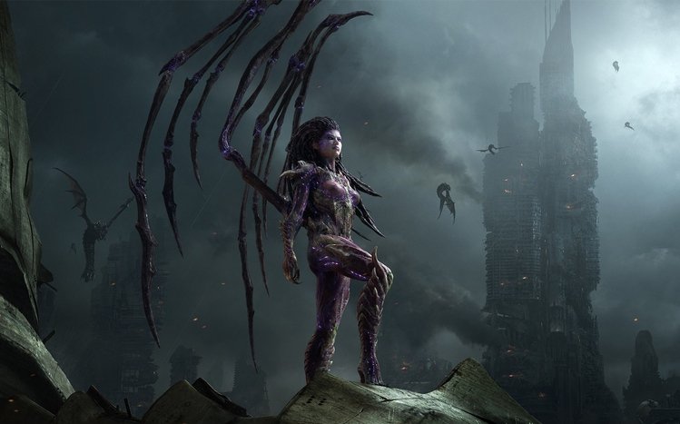 Sarah Kerrigan Theme screenshot #7
