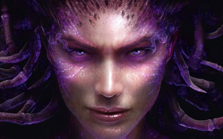 Sarah Kerrigan Theme screenshot #2