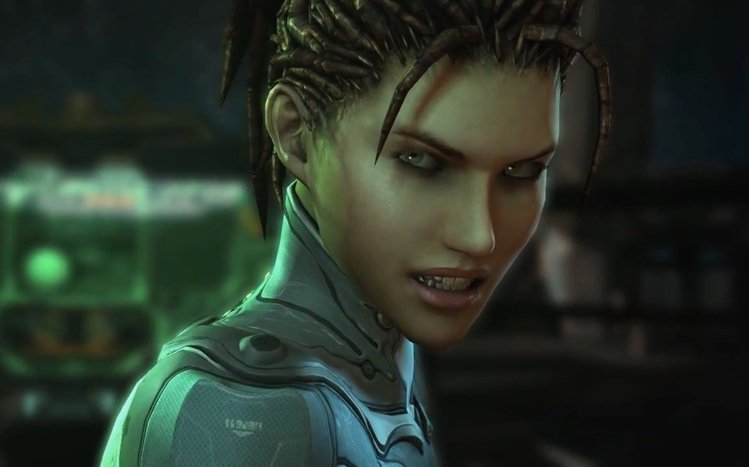 Sarah Kerrigan Theme screenshot #5