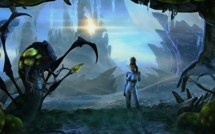 Sarah Kerrigan Theme screenshot #3