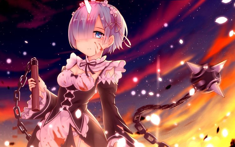 Rem (Re:Zero) Theme screenshot #12