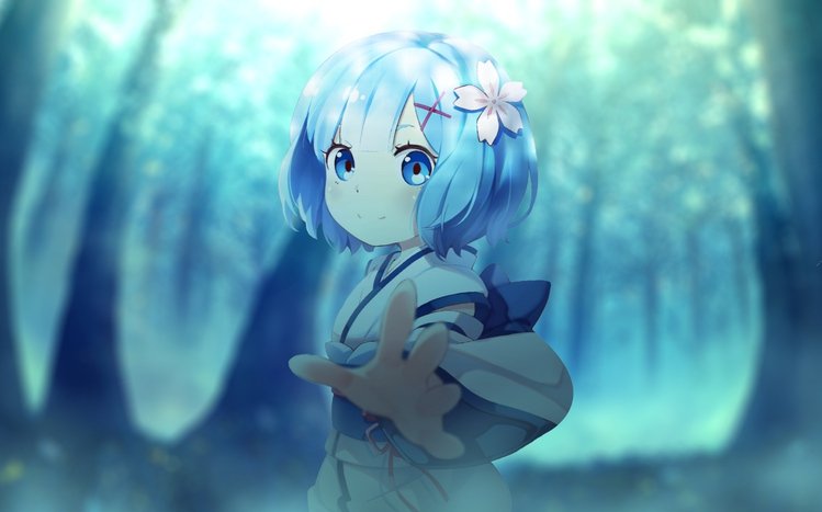 Rem (Re:Zero) Theme screenshot #15