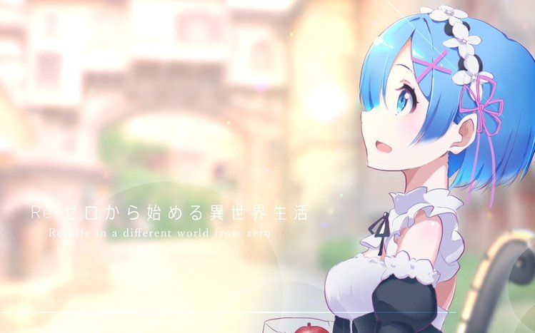 Rem (Re:Zero) Theme screenshot #10