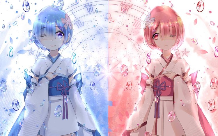 Rem (Re:Zero) Theme screenshot #13