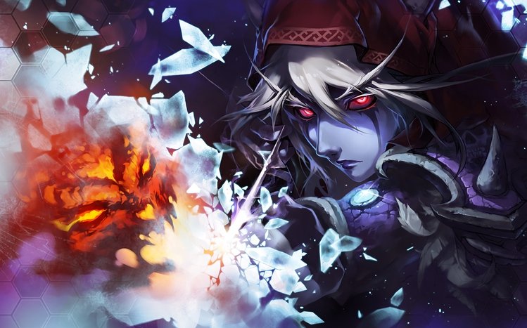 Sylvanas Windrunner Theme screenshot #2