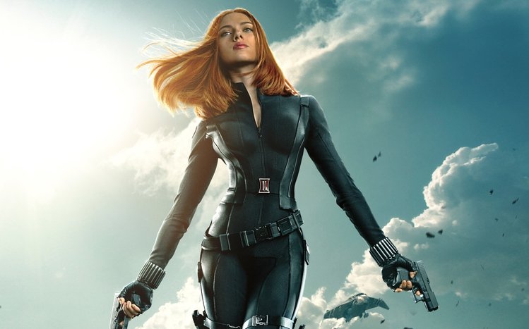 Black Widow Theme screenshot #12