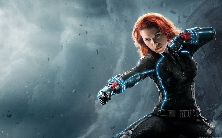 Black Widow Theme screenshot #2