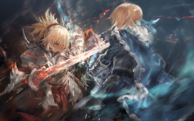 Saber (Fate/stay night) Theme screenshot #14