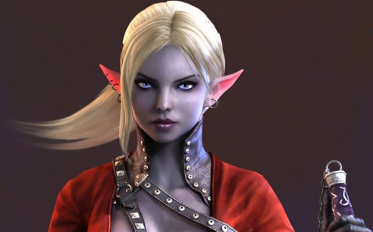 Dark Elf Theme screenshot #5