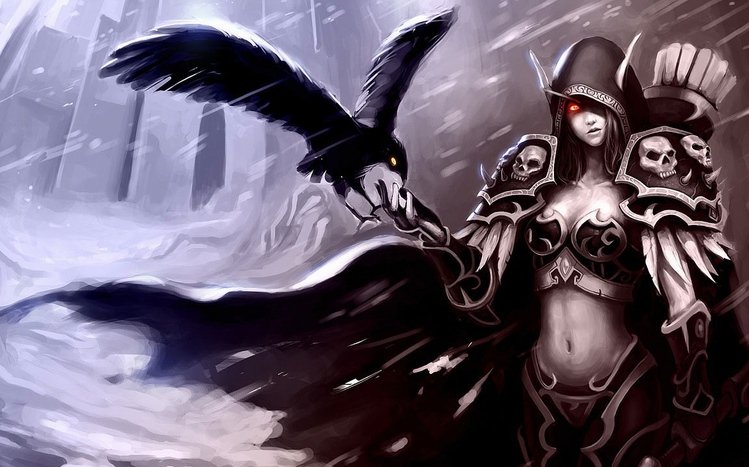 Dark Elf Theme screenshot #1