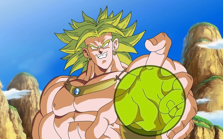 Broly Theme screenshot #1