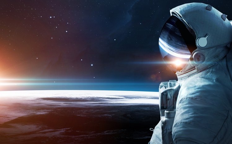 Astronaut Theme screenshot #5