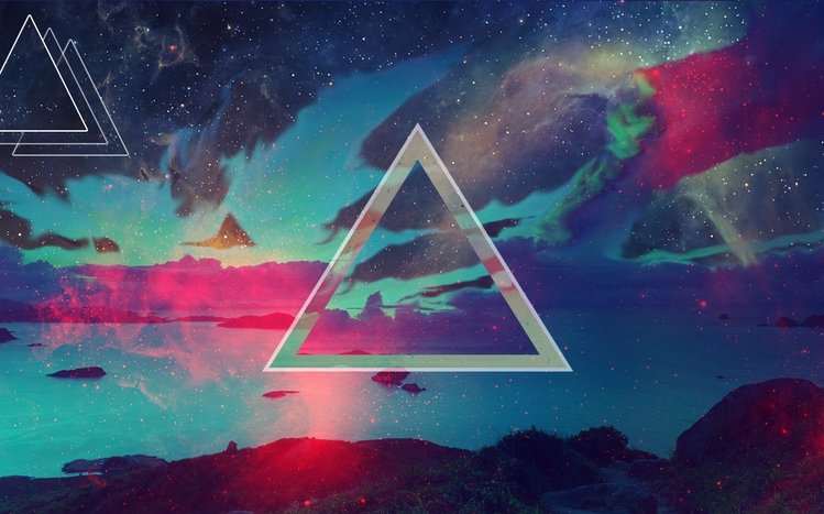 Polyscape Theme screenshot #1