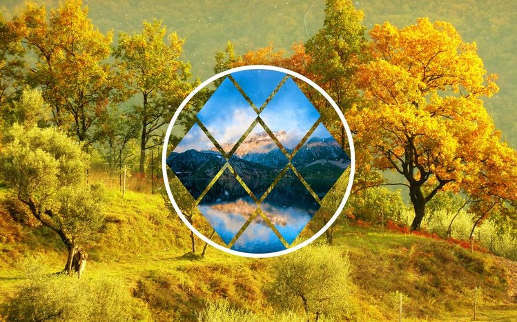 Polyscape Theme screenshot #17