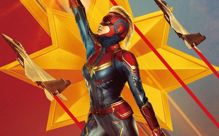 Captain Marvel Theme screenshot #12