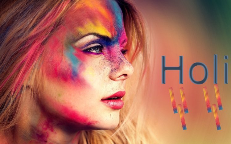 Holi Theme screenshot #10