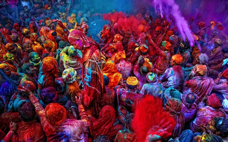 Holi Theme screenshot #3