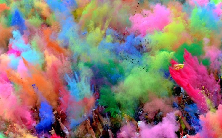 Holi Theme screenshot #15