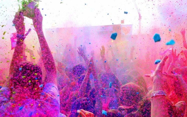 Holi Theme screenshot #12