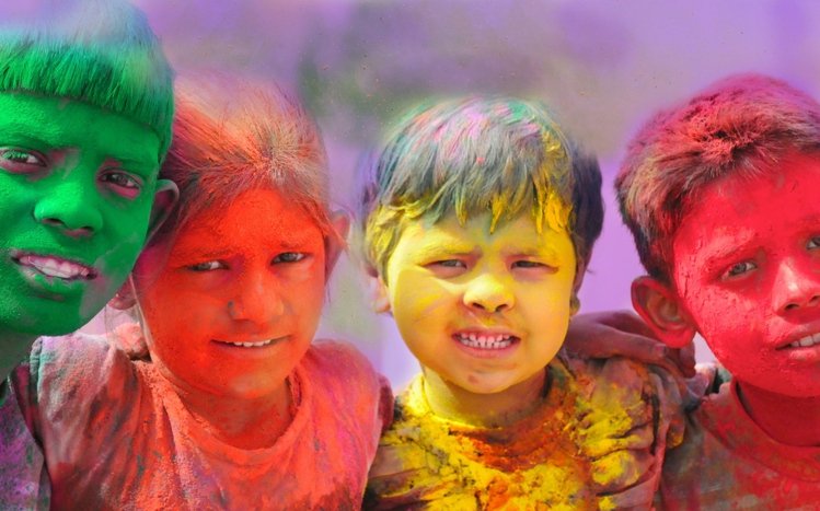 Holi Theme screenshot #11