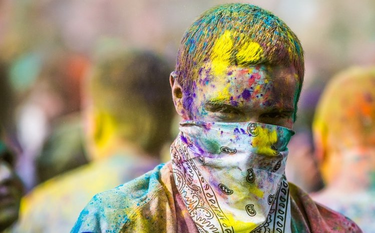 Holi Theme screenshot #9