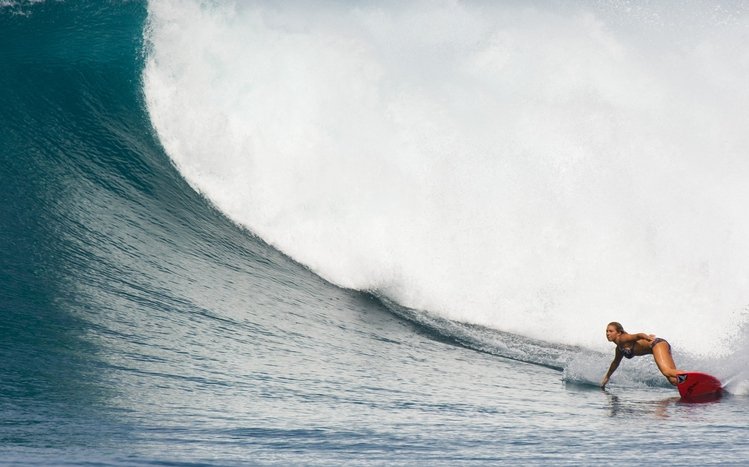 Surfing Girls Theme screenshot #23