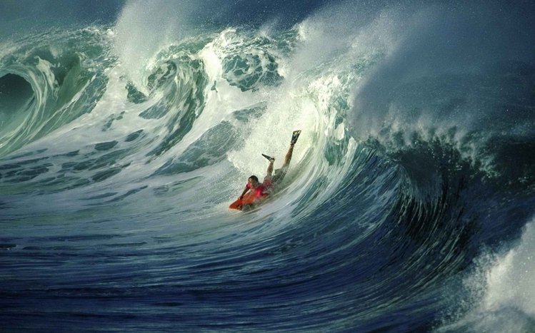 Surfing Girls Theme screenshot #3