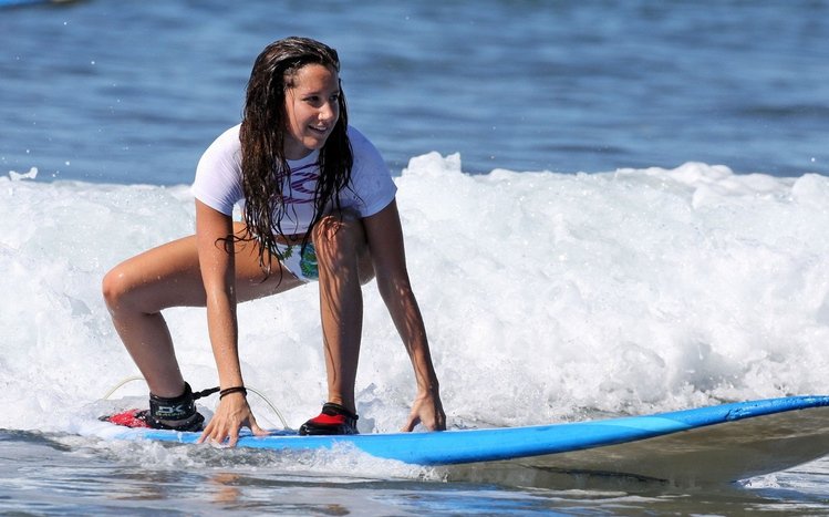 Surfing Girls Theme screenshot #5