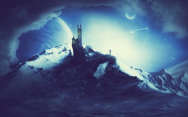 Sci Fi Landscapes Theme screenshot #9