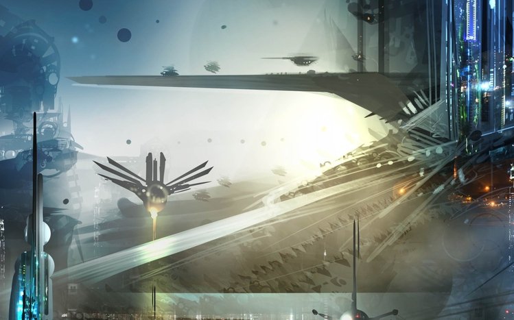 Sci Fi Landscapes Theme screenshot #8