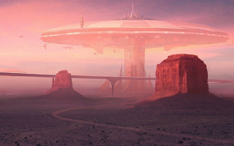 Futuristic City Theme screenshot #4