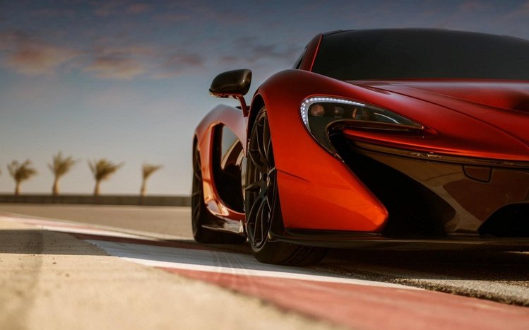 McLaren P1 Theme screenshot #1