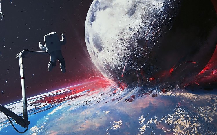 Planetary Collision Theme screenshot #13