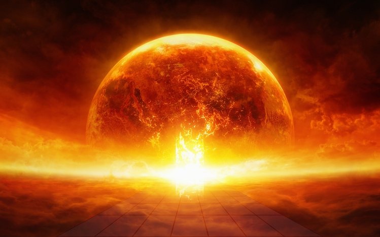 Planetary Collision Theme screenshot #12